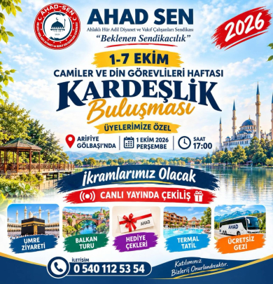 Camiler ve Din Görevlileri Haftası Buluşmasına Davet
