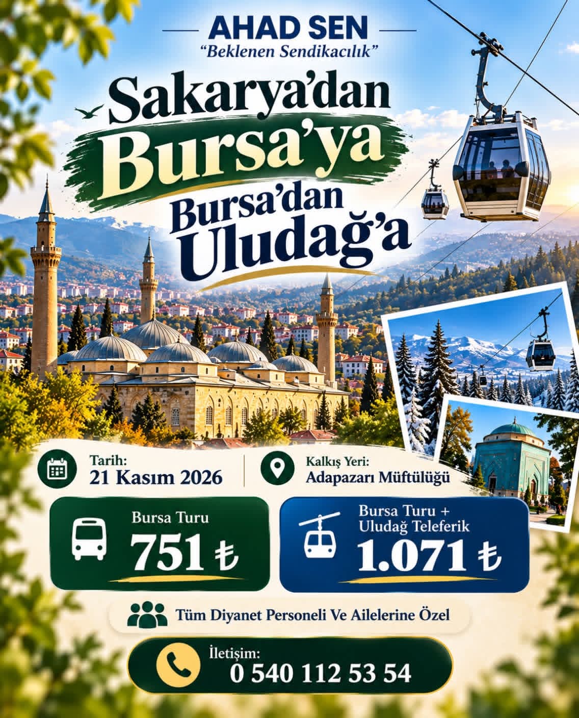 Bursa Gezisine Davet