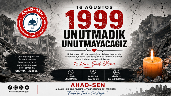 17 Ağustosu Unutmadık Unutmayacağız!