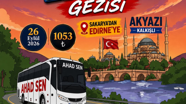 Edirne Gezisine Davet